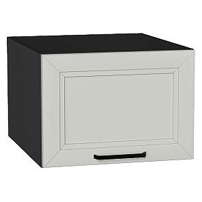 Шкаф верхний горизонтальный глубокий Нео Grey Silk/Graphite 358*500*576