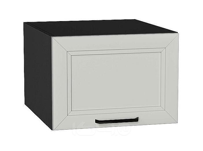 Шкаф верхний горизонтальный глубокий Нео Grey Silk/Graphite 358*500*576