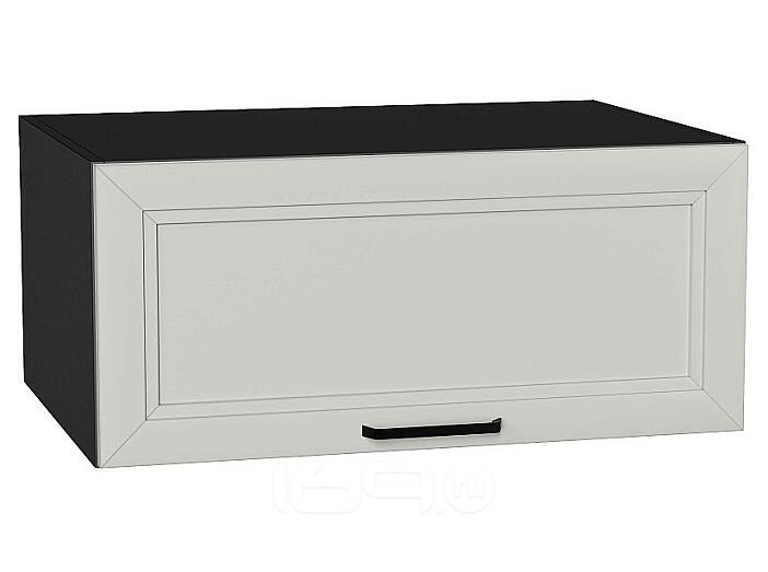 Шкаф верхний горизонтальный глубокий Нео Grey Silk/Graphite 358*800*576