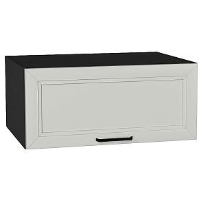 Шкаф верхний горизонтальный глубокий Нео Grey Silk/Graphite 358*800*576