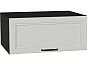 Шкаф верхний горизонтальный глубокий Нео Grey Silk/Graphite 358*800*576