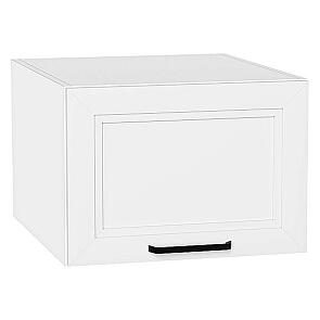 Шкаф верхний горизонтальный глубокий Нео White Silk/Белый 358*500*576