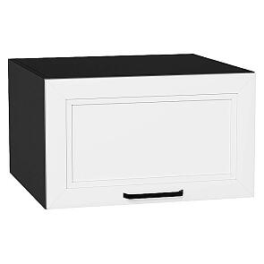 Шкаф верхний горизонтальный глубокий Нео White Silk/Graphite 358*600*576