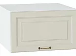 Шкаф верхний горизонтальный глубокий Ницца Агат/Белый 358*600*574