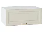 Шкаф верхний горизонтальный глубокий Ницца Агат/Белый 358*800*574