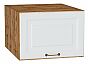 Шкаф верхний горизонтальный глубокий Ницца Белый/Дуб Вотан 358*500*574