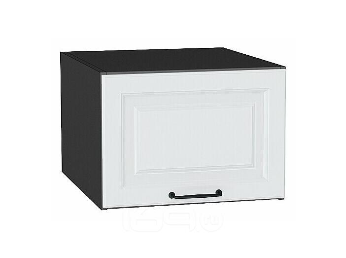 Шкаф верхний горизонтальный глубокий Ницца Blanco/Graphite 358*500*574