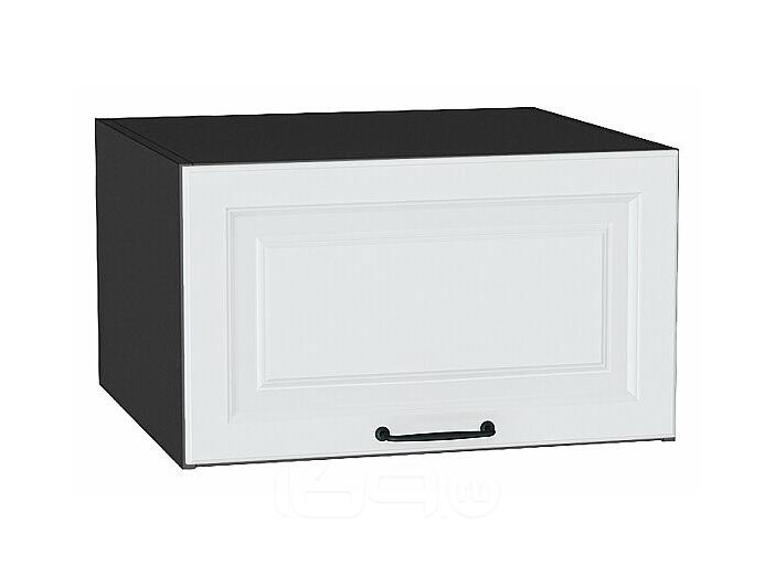 Шкаф верхний горизонтальный глубокий Ницца Blanco/Graphite 358*600*574