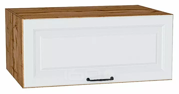 Шкаф верхний горизонтальный глубокий Ницца Blanco/Дуб Вотан 358*800*574