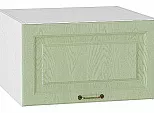 Шкаф верхний горизонтальный глубокий Ницца Дуб оливковый/Белый 358*600*574
