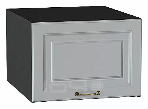 Шкаф верхний горизонтальный глубокий Ницца Графит/Graphite 358*500*574
