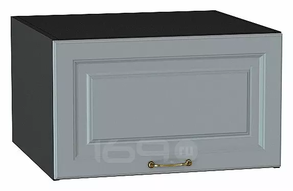 Шкаф верхний горизонтальный глубокий Ницца Графит/Graphite 358*600*574
