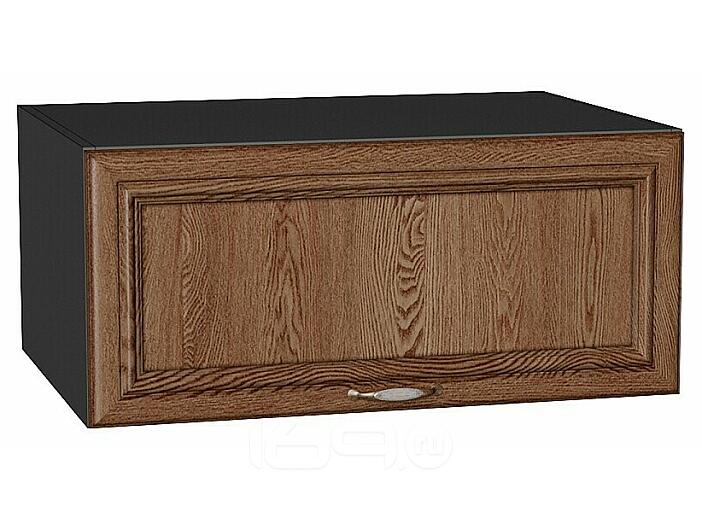Шкаф верхний горизонтальный глубокий Шале Brown Dreamline Graphite 358*800*576