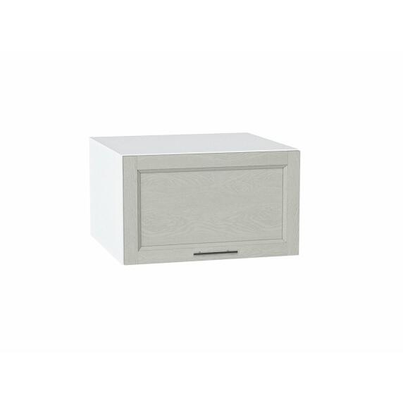 Шкаф верхний горизонтальный глубокий Сканди Cappuccino Softwood Белый 358*600*576