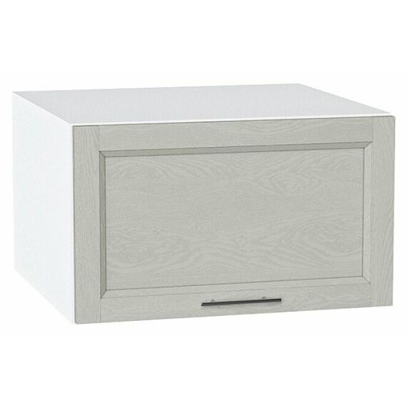 Шкаф верхний горизонтальный глубокий Сканди Cappuccino Softwood Белый 358*600*576
