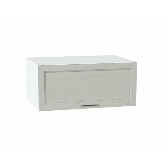 Шкаф верхний горизонтальный глубокий Сканди Cappuccino Softwood Белый 358*800*576