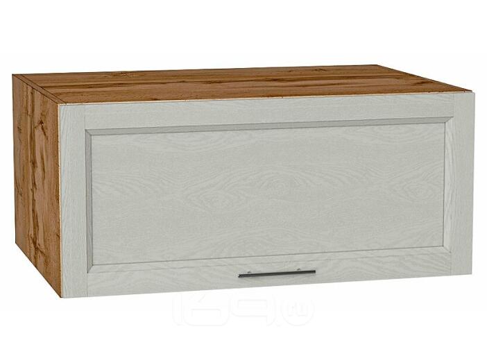 Шкаф верхний горизонтальный глубокий Сканди Cappuccino Softwood Дуб Вотан 358*800*576