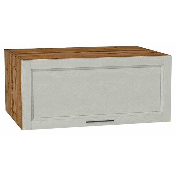 Шкаф верхний горизонтальный глубокий Сканди Cappuccino Softwood Дуб Вотан 358*800*576