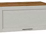 Шкаф верхний горизонтальный глубокий Сканди Cappuccino Softwood Дуб Вотан 358*800*576