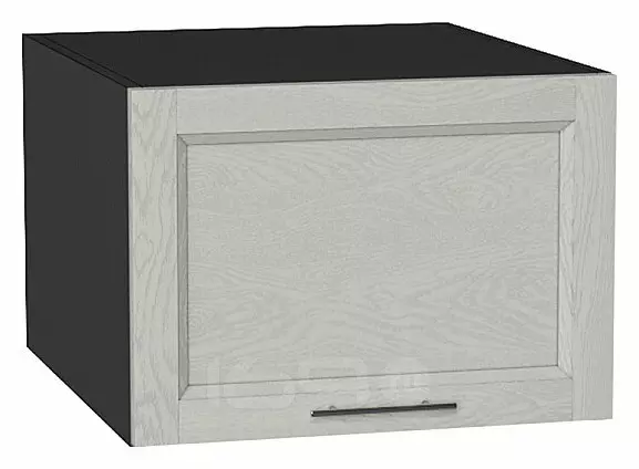 Шкаф верхний горизонтальный глубокий Сканди Cappuccino Softwood Graphite 358*500*576
