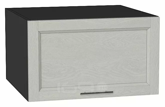 Шкаф верхний горизонтальный глубокий Сканди Cappuccino Softwood Graphite 358*600*576
