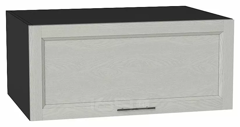 Шкаф верхний горизонтальный глубокий Сканди Cappuccino Softwood Graphite 358*800*576