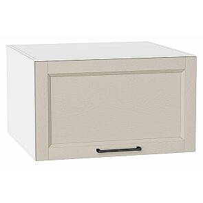 Шкаф верхний горизонтальный глубокий Сканди Cream Silkwood/Белый 358*600*576