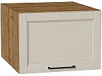 Шкаф верхний горизонтальный глубокий Сканди Cream Silkwood/Дуб Вотан 358*500*576
