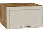 Шкаф верхний горизонтальный глубокий Сканди Cream Silkwood/Дуб Вотан 358*600*576