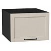Шкаф верхний горизонтальный глубокий Сканди Cream Silkwood/Graphite 358*500*576