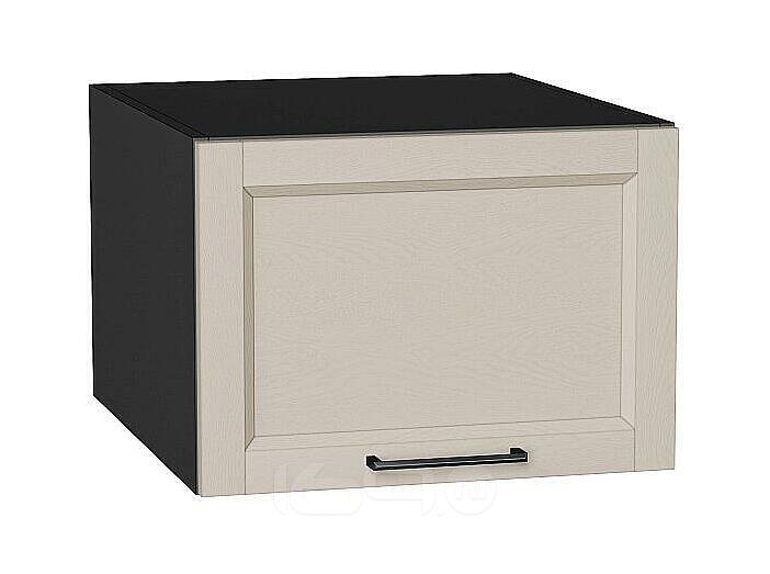 Шкаф верхний горизонтальный глубокий Сканди Cream Silkwood/Graphite 358*500*576
