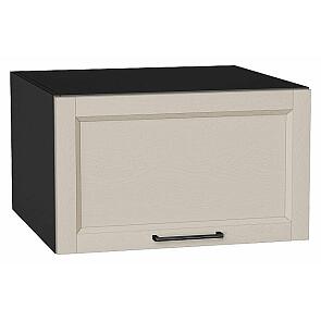 Шкаф верхний горизонтальный глубокий Сканди Cream Silkwood/Graphite 358*600*576