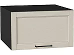Шкаф верхний горизонтальный глубокий Сканди Cream Silkwood/Graphite 358*600*576
