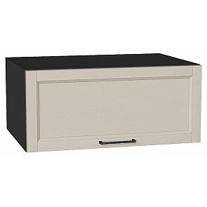 Шкаф верхний горизонтальный глубокий Сканди Cream Silkwood/Graphite 358*800*576