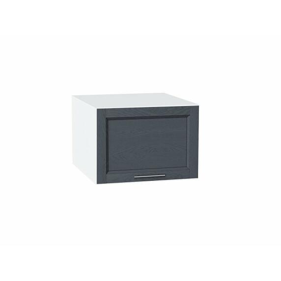 Шкаф верхний горизонтальный глубокий Сканди Graphite Softwood Белый 358*500*576