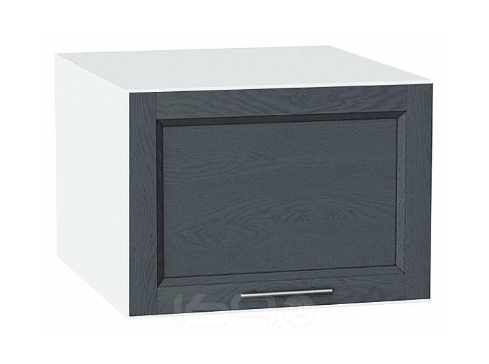 Шкаф верхний горизонтальный глубокий Сканди Graphite Softwood Белый 358*500*576