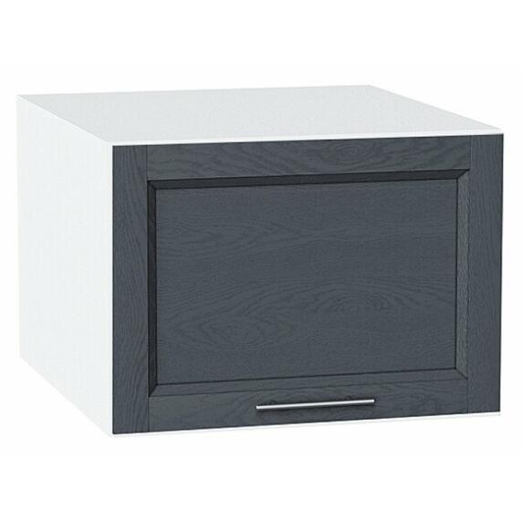 Шкаф верхний горизонтальный глубокий Сканди Graphite Softwood Белый 358*500*576