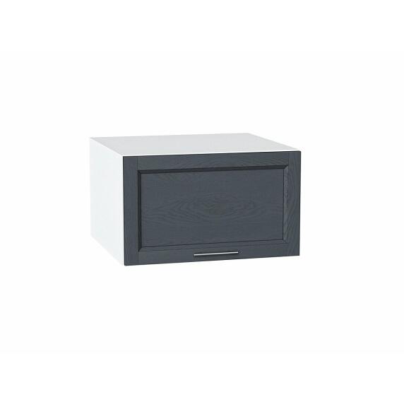 Шкаф верхний горизонтальный глубокий Сканди Graphite Softwood Белый 358*600*576