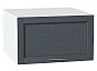 Шкаф верхний горизонтальный глубокий Сканди Graphite Softwood Белый 358*600*576