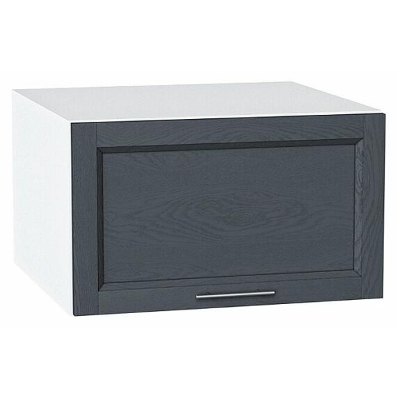 Шкаф верхний горизонтальный глубокий Сканди Graphite Softwood Белый 358*600*576