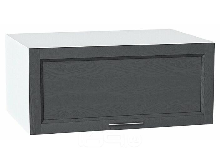 Шкаф верхний горизонтальный глубокий Сканди Graphite Softwood Белый 358*800*576