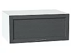 Шкаф верхний горизонтальный глубокий Сканди Graphite Softwood Белый 358*800*576