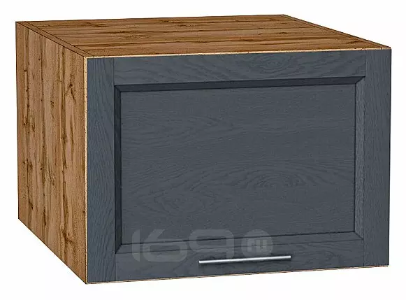 Шкаф верхний горизонтальный глубокий Сканди Graphite Softwood Дуб Вотан 358*500*576