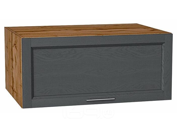 Шкаф верхний горизонтальный глубокий Сканди Graphite Softwood Дуб Вотан 358*800*576