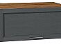 Шкаф верхний горизонтальный глубокий Сканди Graphite Softwood Дуб Вотан 358*800*576