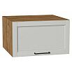 Шкаф верхний горизонтальный глубокий Сканди Grey Silkwood/Дуб Вотан 358*600*576