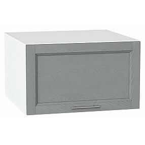 Шкаф верхний горизонтальный глубокий Сканди Grey Softwood Белый 358*600*576