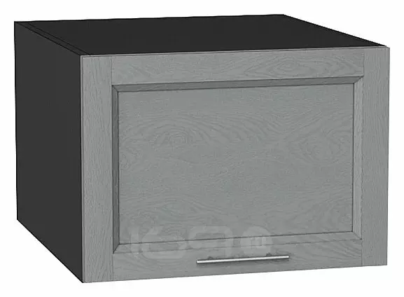 Шкаф верхний горизонтальный глубокий Сканди Grey Softwood Graphite 358*500*576
