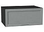 Шкаф верхний горизонтальный глубокий Сканди Grey Softwood Graphite 358*800*576