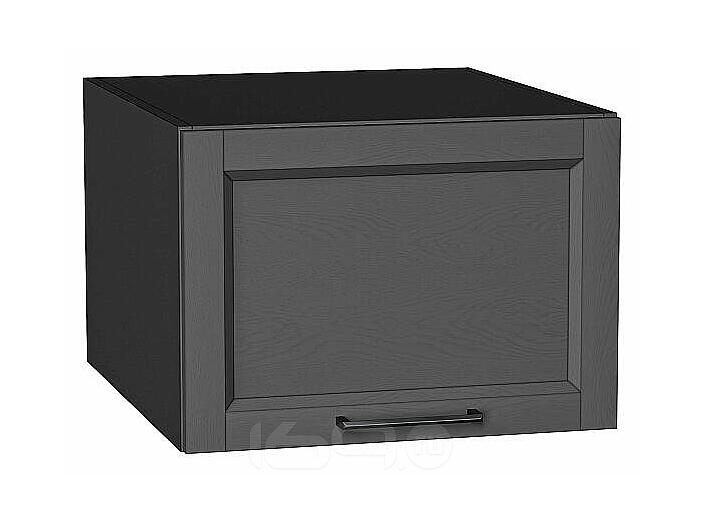 Шкаф верхний горизонтальный глубокий Сканди Stormy Silkwood/Graphite 358*500*576
